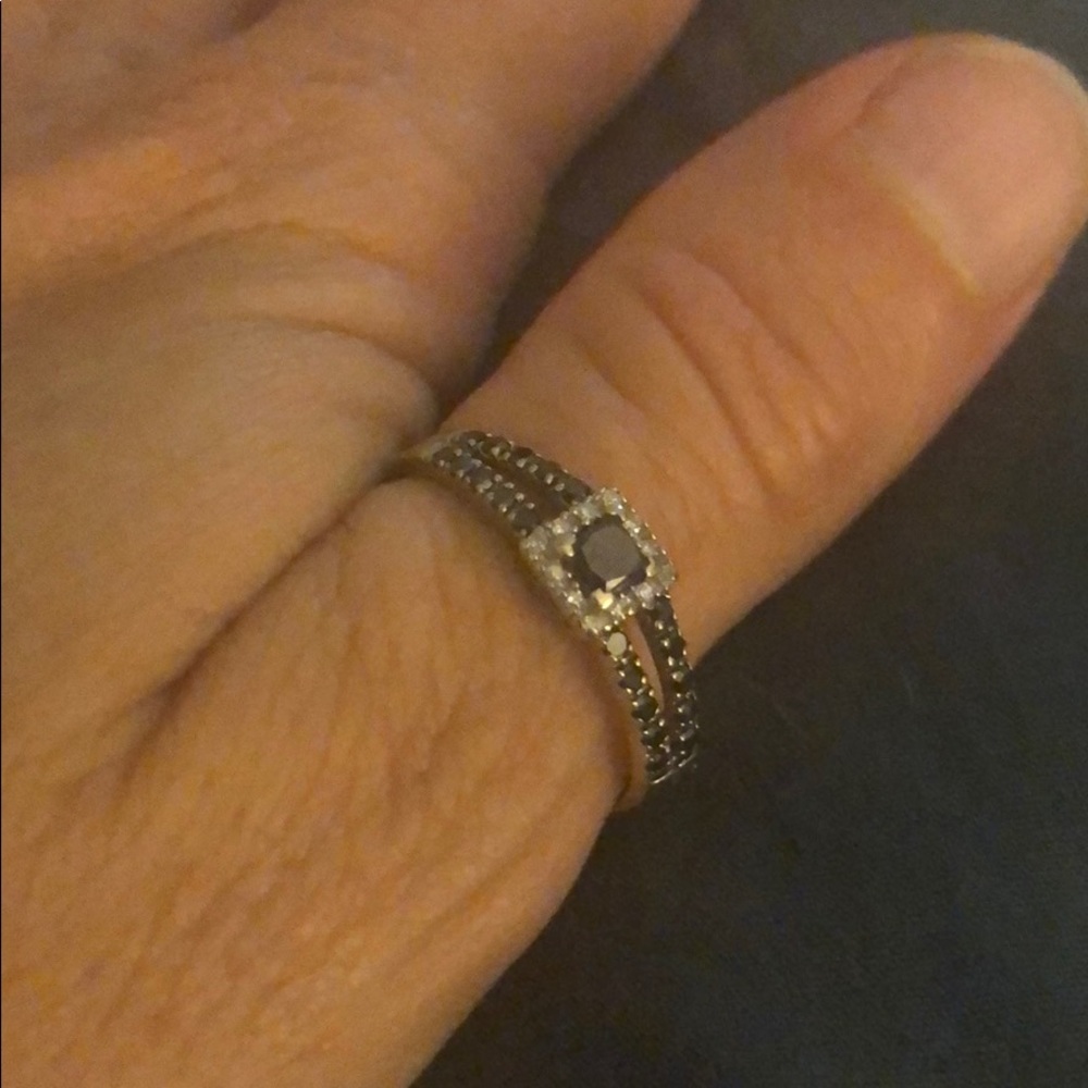 Black diamond ring size 8